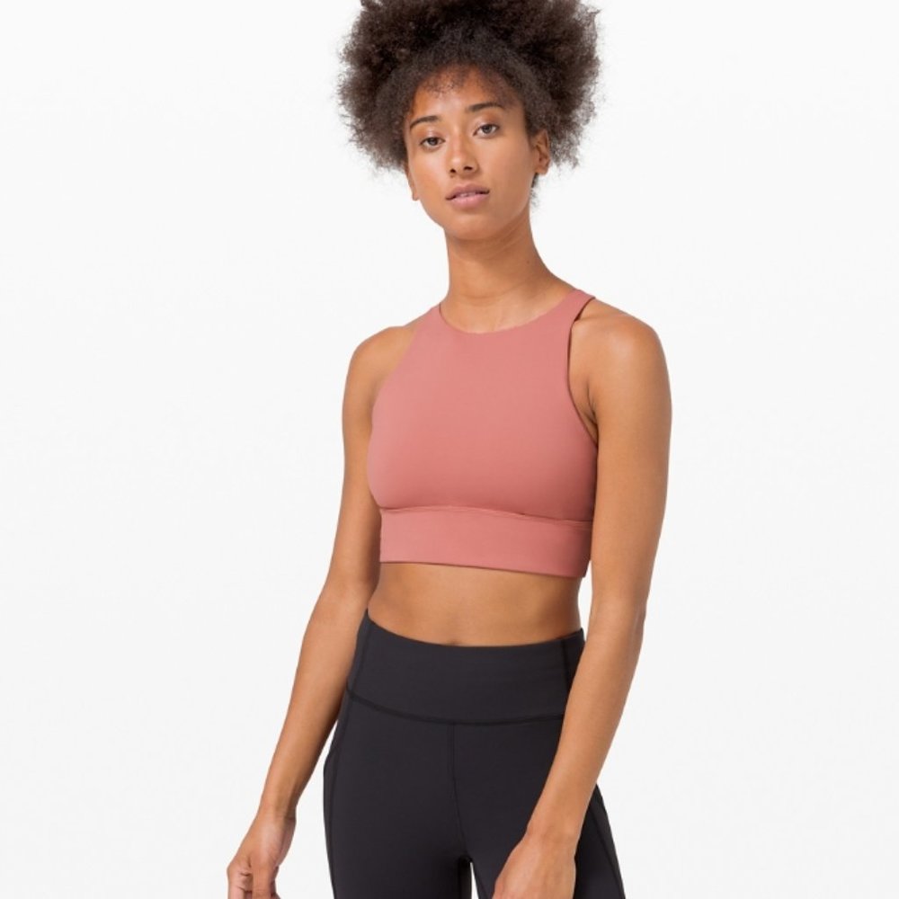 NWT Lululemon Energy Bra High Neck Long Line -Sz 2